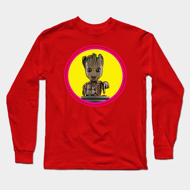 Baby Tree Long Sleeve T-Shirt by J-SQUAD 